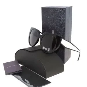 Prada | Accessories | Prada 4ws 14 9q5s0 Black Talc Dark  display picture 3